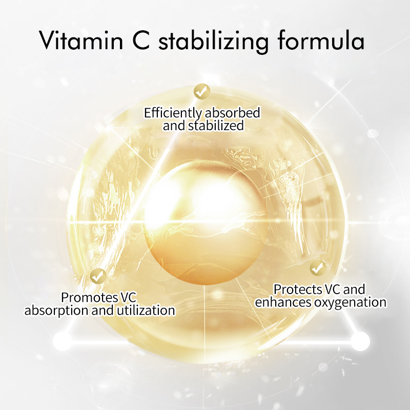 Organic Vitamin C Face Serum Antioxidant Skin Care Brightening Dark Spot Reduction Repairs Skin UV Damage Moisturizes