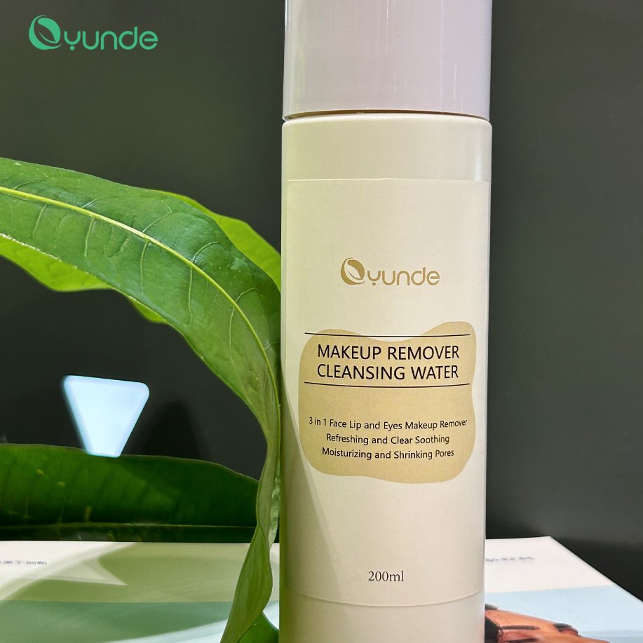 Hot Sale Skin Care 3 in 1 Face Eyes Lips Makeup Cleansing Water