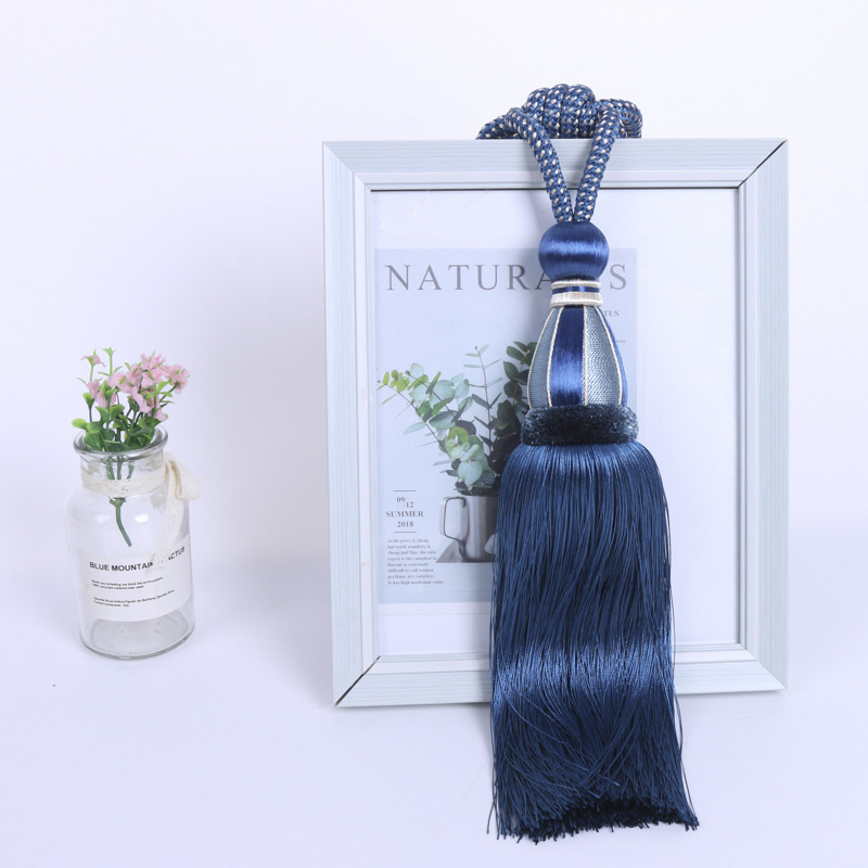 Wholesale Cheap Big Curtain Tassel Tiebacks Vintage Rope Curtain Tieback