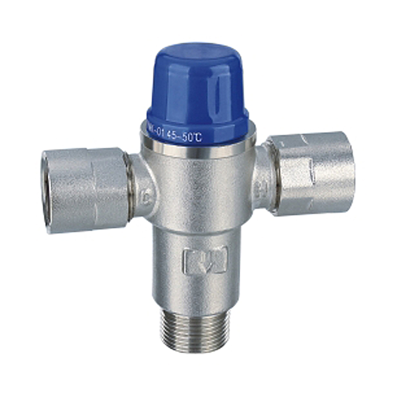 Brass Thermostatic Mixing Hot Water and Cold Water Valve