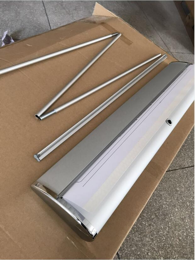 85X200cm Aluminum Banner Displays Rack Retractable Roll up Banner Stand