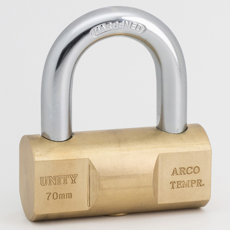 Hammer Lock Brass Padlock Heavy Duty Solid Brass Security Padlock Double Locking