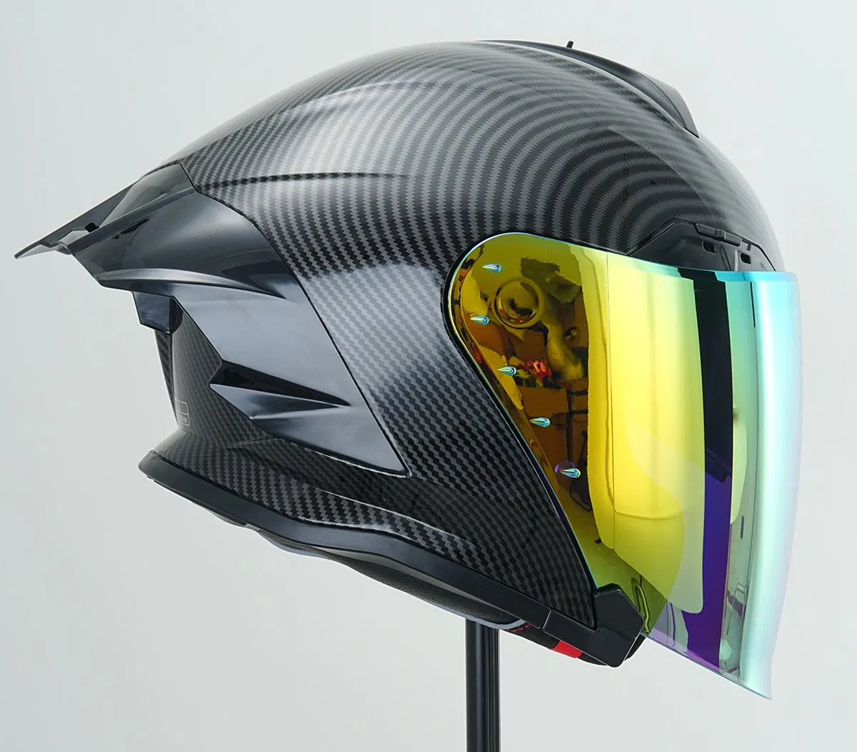 DOT Approved Dual Visor Open-Face/Full-Face Motorcycle Helmet