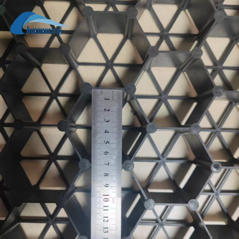 Factory-Direct Sale Plastic Permeability Cell with High Earthwork Product Honeycomb Ground Reinforcement Grass Grid