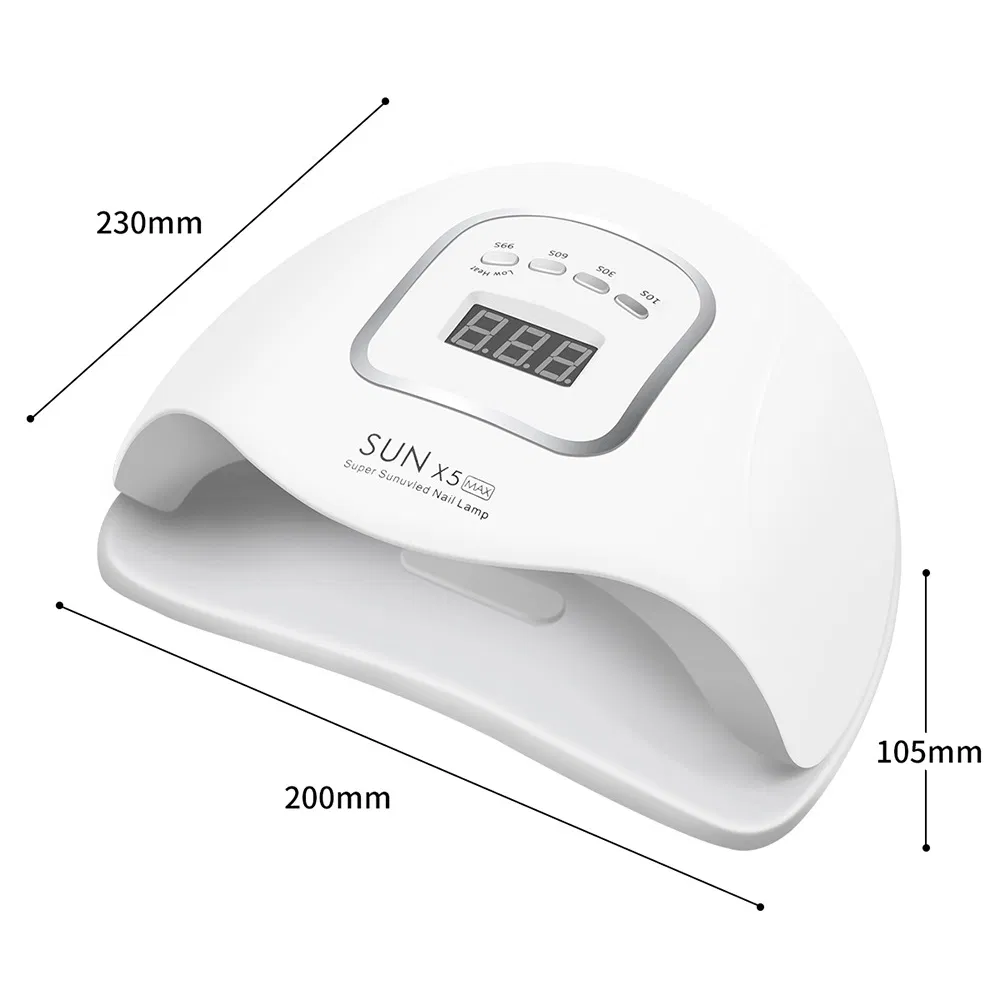 UV Nail Lamp Automatic Sensor LED Gel Polish Machine Nail Dryer with 3 Timer Settings