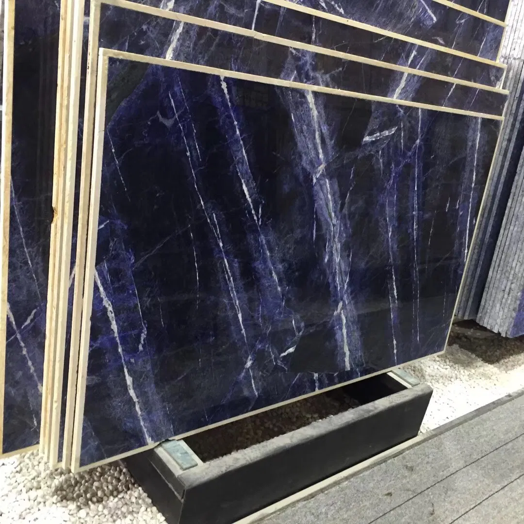 Sodalite Blue Luxury Quartzite for Counter Top or Slabs