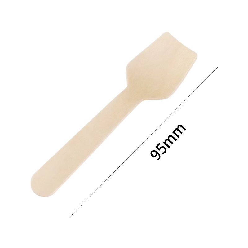 Food Grade Factory-Direct Eco-Friendly Biodegradable High Quality 100% Natural Birch Wooden Cutlery Knife Fork Spoon 160mm