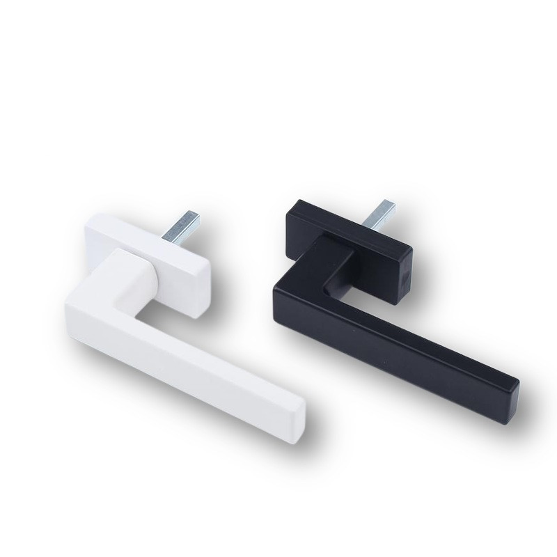 Wholesale Aluminum Accessories Black Window Handles Casement Window Handle Aluminum Alloy Square Handle