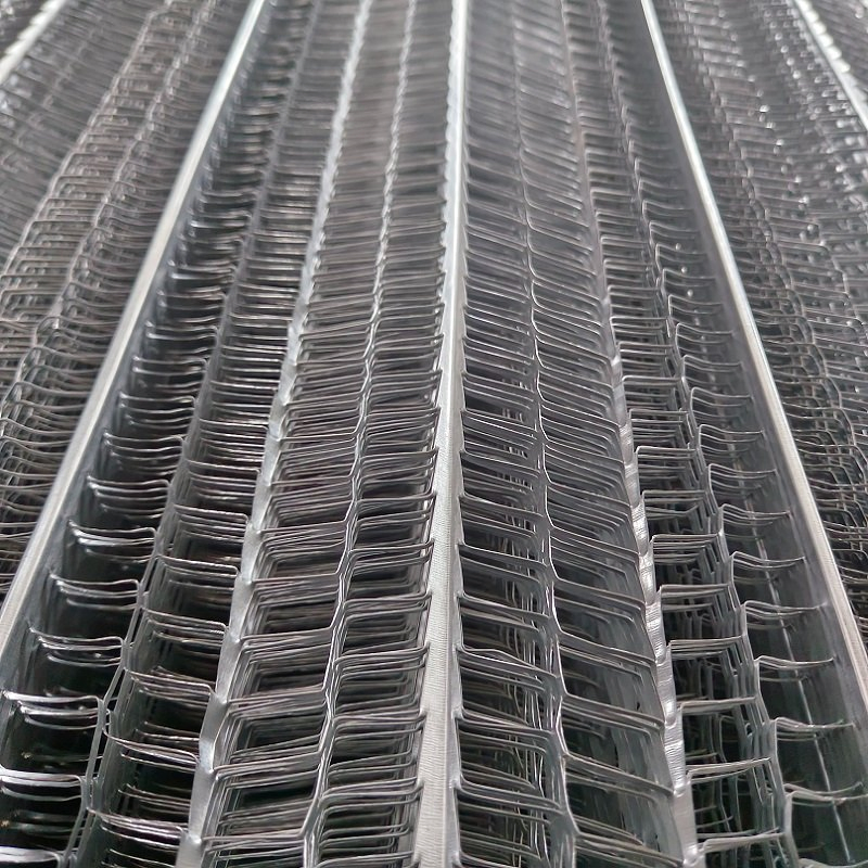 610mm Width Galvanized Metal Rib Lath Mesh