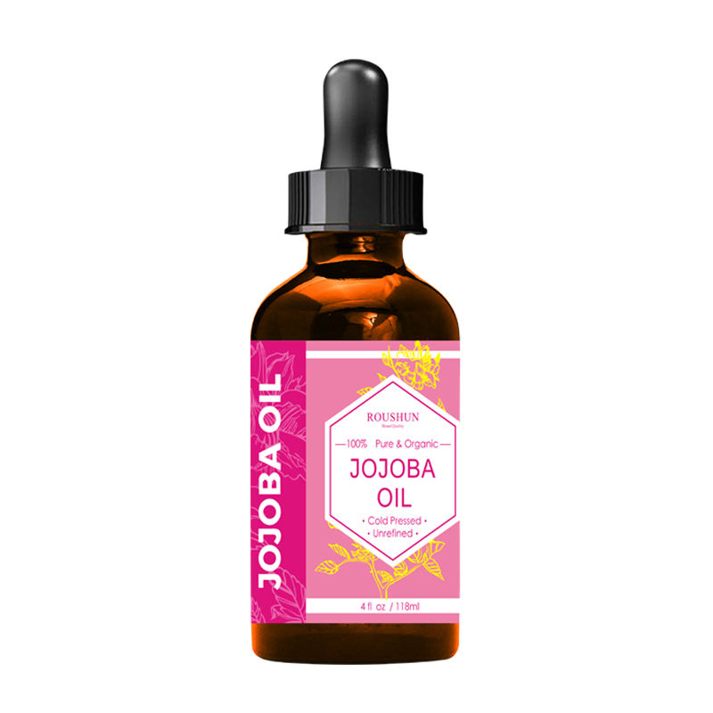 Roushun Premium Organic Jojoba Serum Oil for Daily Moisturizing and Nourishing
