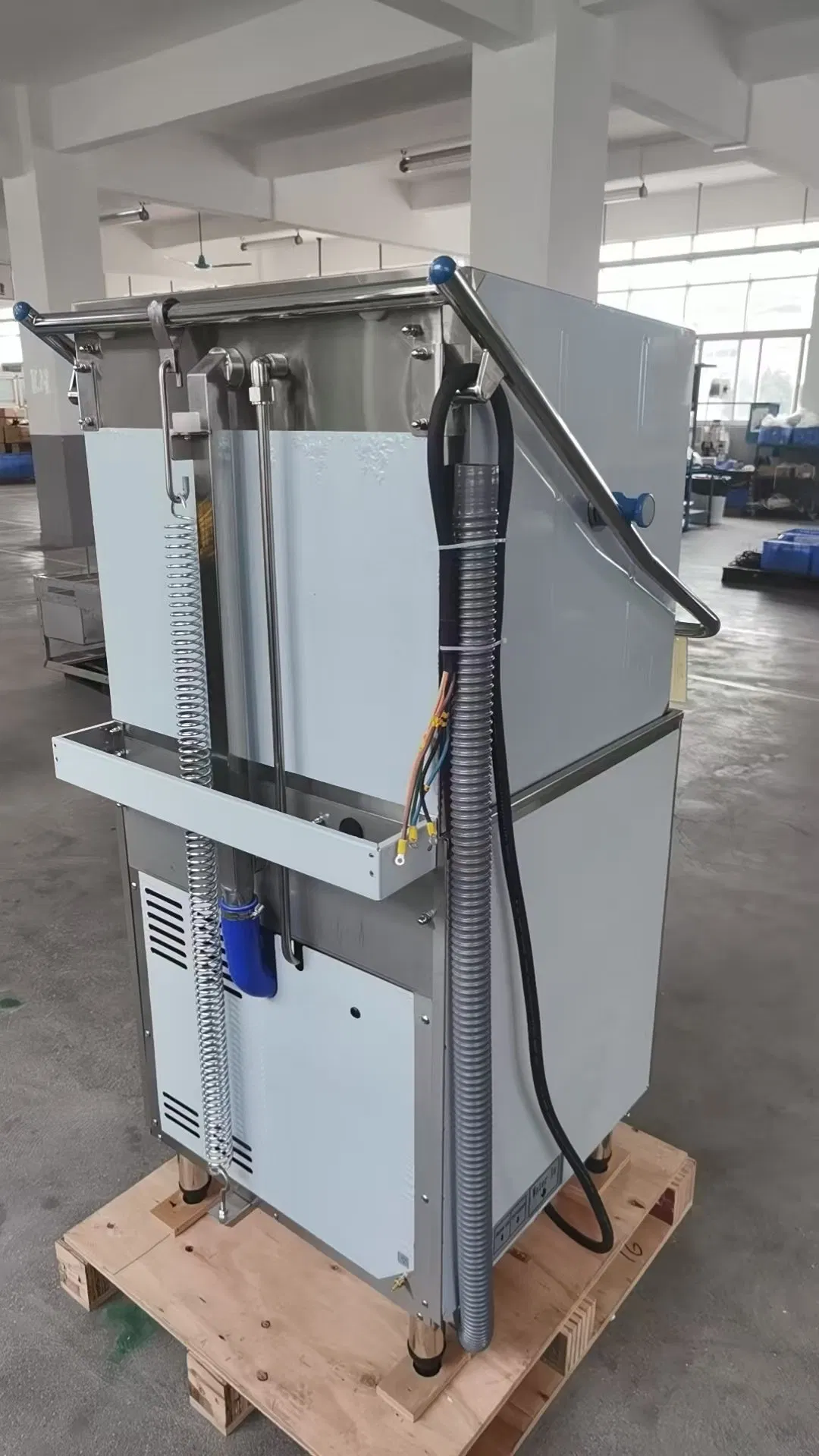 Professional Stainless Steel Commercial Undercounter Glass Cup Dishwasher Machine