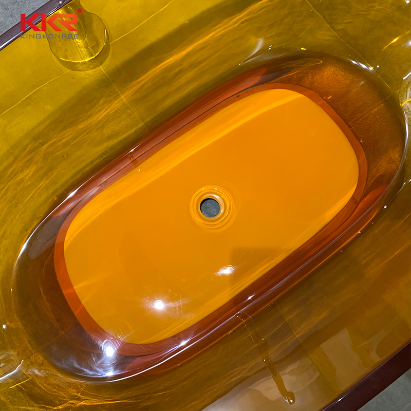 Resin Artificial Stone Acrylic Solid Surface Bath Freestanding Bathtub Stone Tub