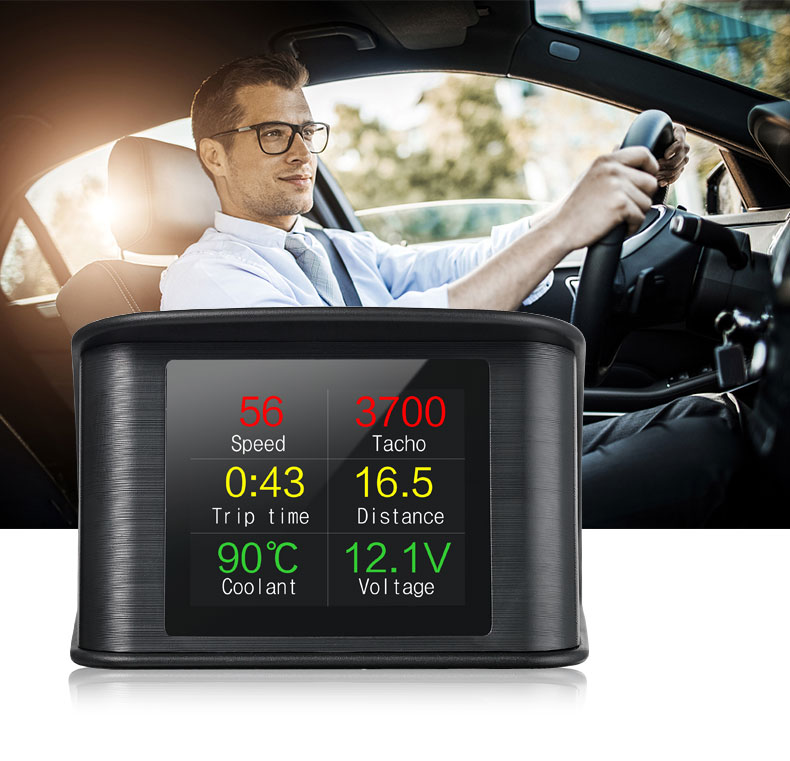Бортовой компьютер OBD2 многофункциональный для диагностики