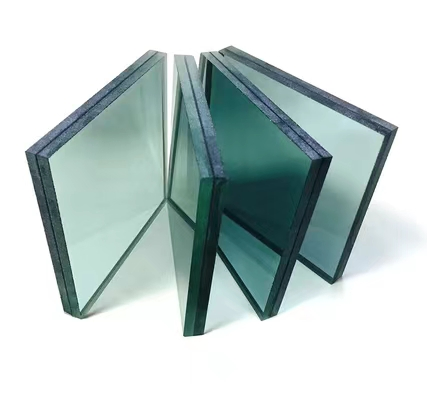 Two-Sided Glazed System Laminated Glass with External Gutters for Canopy Skylight