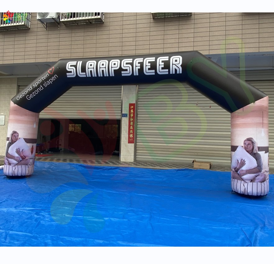 Best Sale Inflatable Archway Durable Attractive Inflatable Finish Line Race Arch Inflatable Entrance Arch