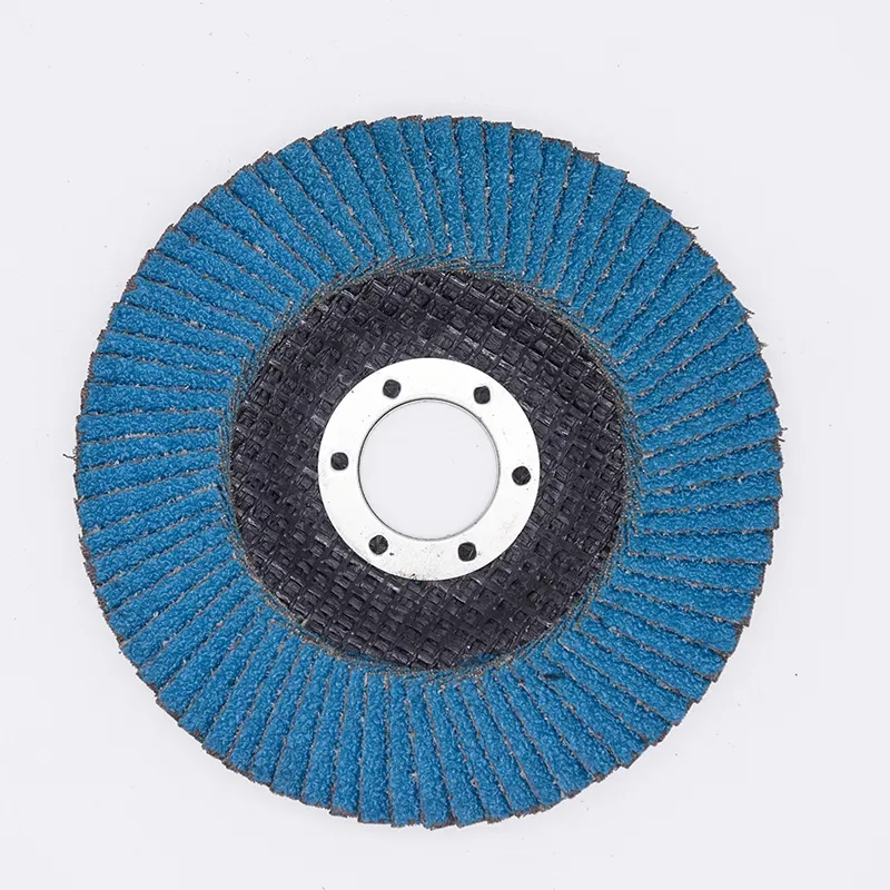 4-1/2" X 5/8"-11 T27 - Flat Face Zirconia Alumina Fiberglass Flap Disc, 36 Grit, Za Flap Disc