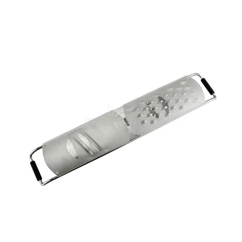 Kitchen Cheese Grater Ginger Cover Stainless Steel Razor Sharp Teeth Vegetables Fruit Grater