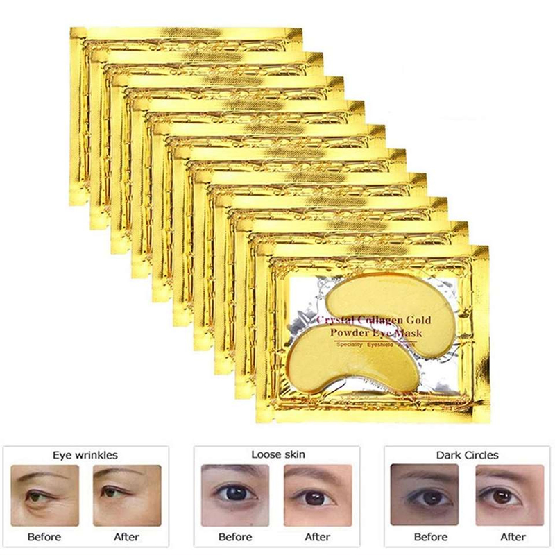 Hydro-Gel Eye Patch Collagen Gel Cleansing Hydrating 24K Golden Pad