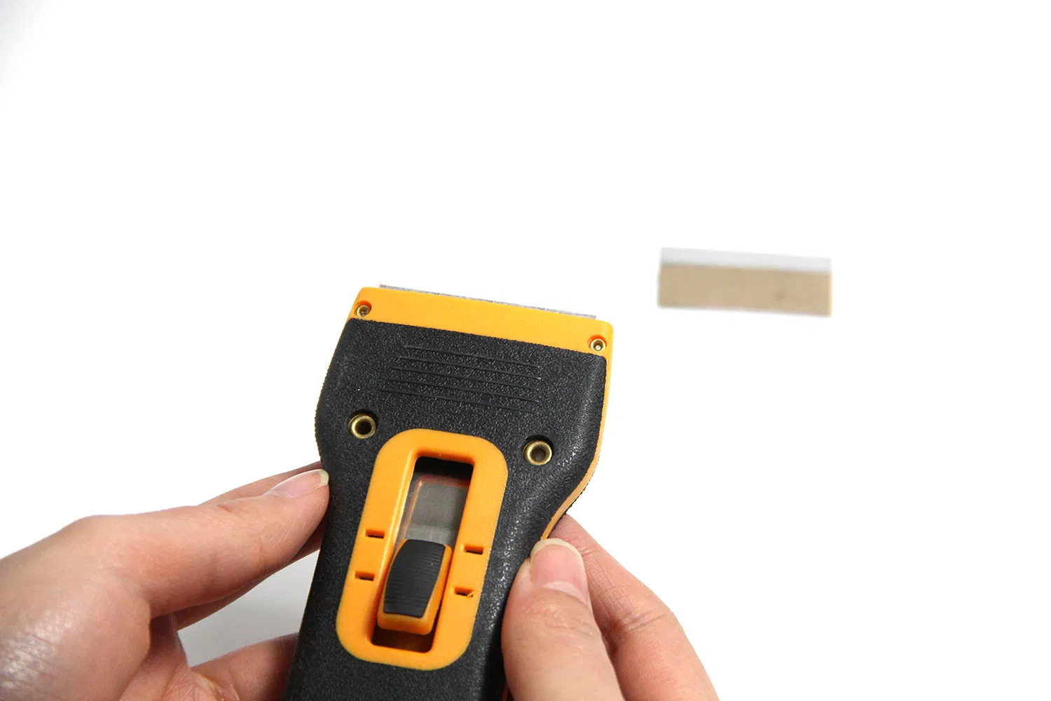 Hautine Cleaning Scraper with Double-Edged Metal Blades