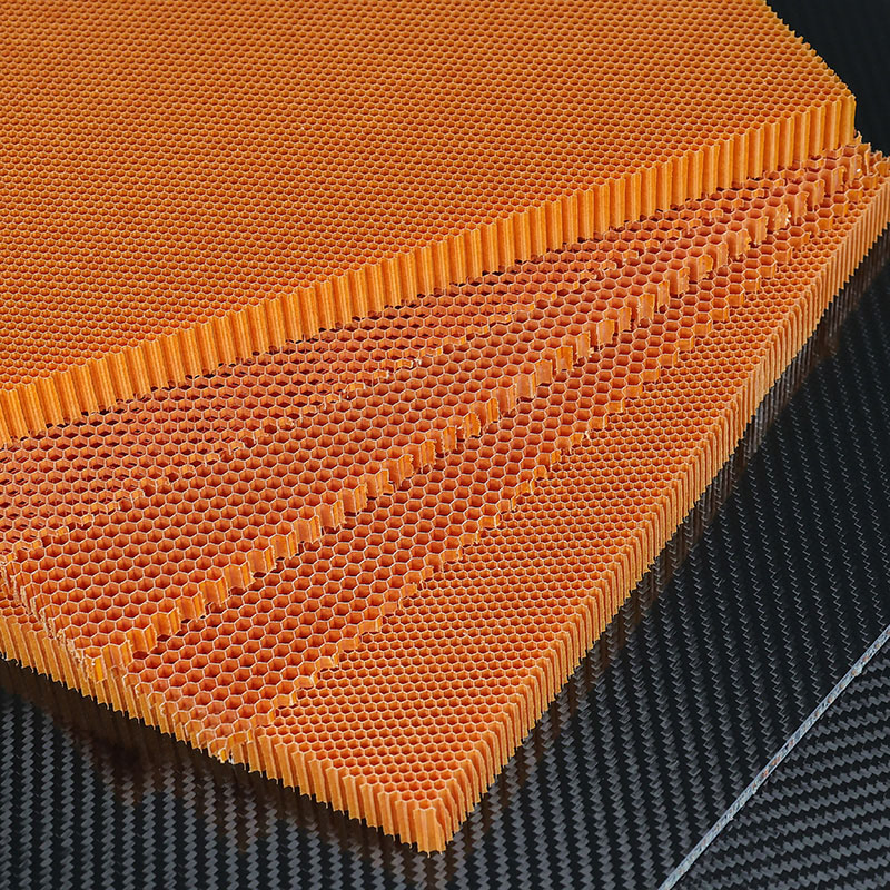 Sandwich Panel Core Fireproof Flame Retardant Lightweight High Temperature Stability Nomex Honeycomb Core Aramid Paper Honeycomb