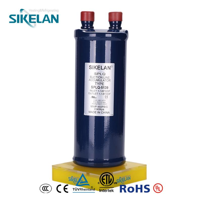 China Wholesale Electric R12 R22 Refrigerant Liquid Accumulator Gas Liquid Separators