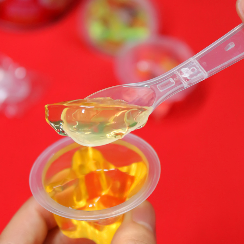 Food Grade PP Spoon Folding Ice Cream Spoon Plastic Spoon Set