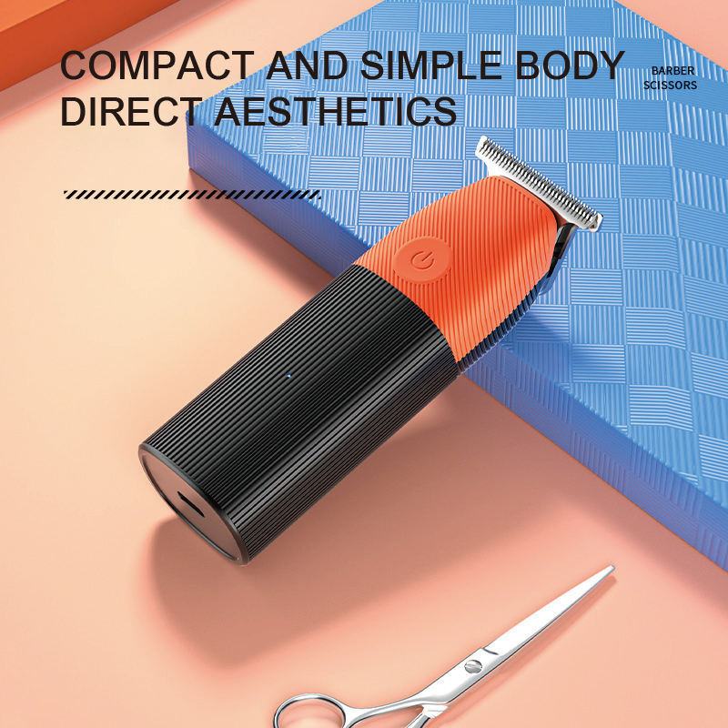 Hair Salon Professional Men's Sculpting Oil Hair Clipper Low Noise Mini Portable Rechargeable Cordless Hair Trimmer