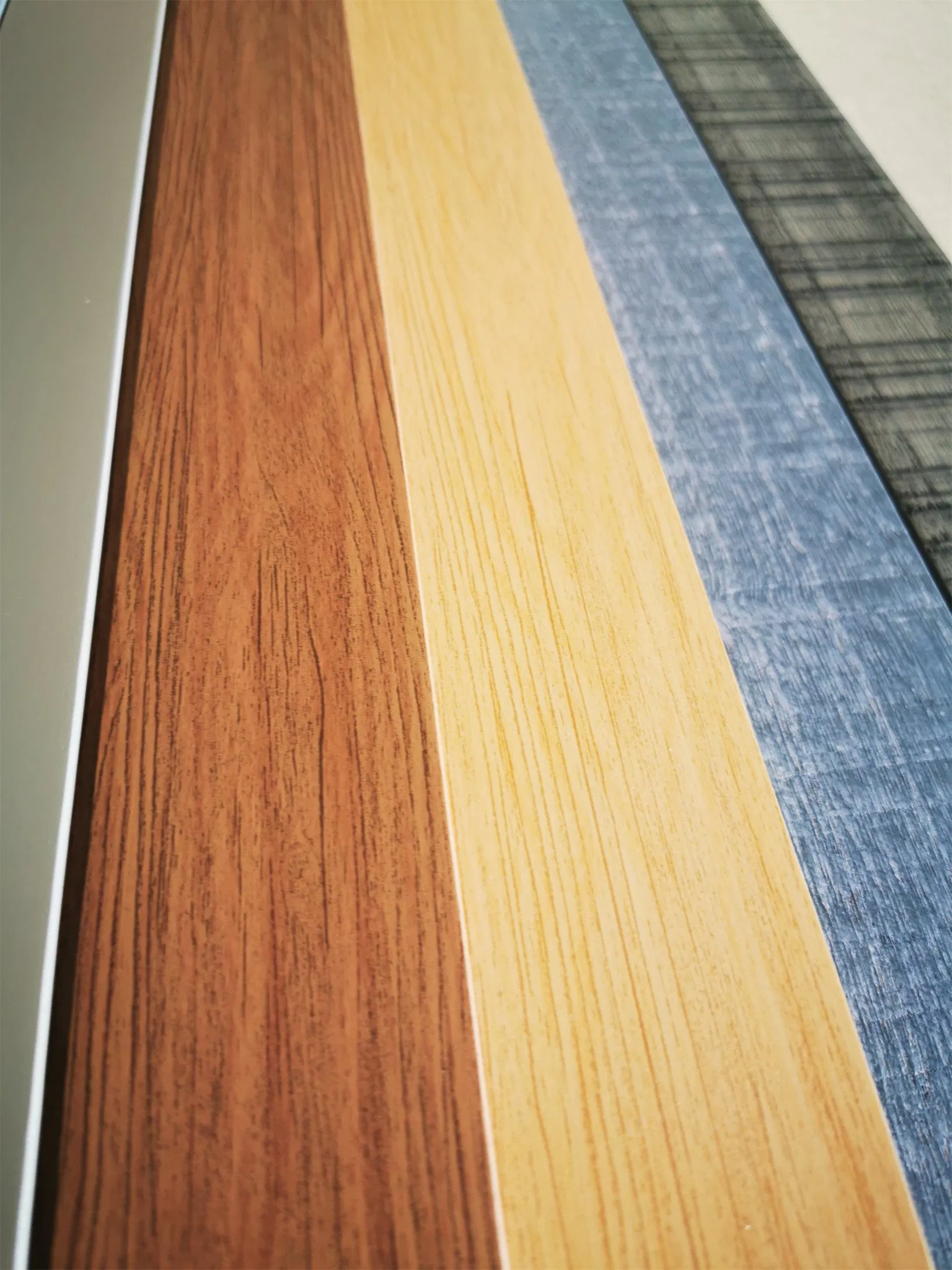 High Quality 50mm Basswood Surface Slat Window Blinds Component Paulownia Wood