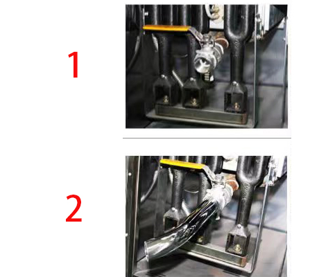 Um-SD-1 Stainless Steel Kitchen Equipment Gas Vertical Fryer Single (1) Tank 1 Independent Baskets Frying Oven Commercial Cabinet &Gas Vertical Fryer