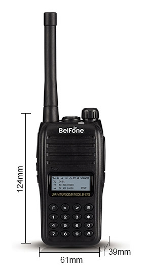 Портативная рация Belfone BF-870S, 20 км, 99 каналов