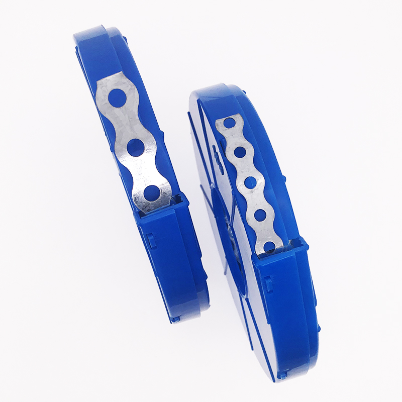 2024 Metal SS304 Rounded Perforated Banding Metal Mounting Strip 26mm Perforated Steel Strip with Process of PVC Dipping Plastic