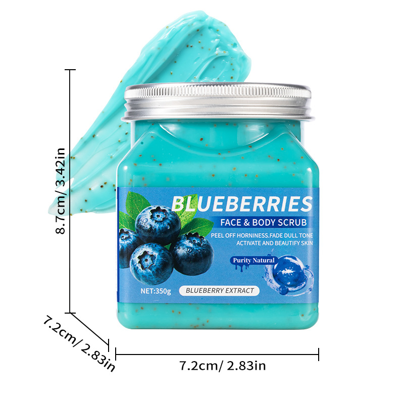 Shea Sugar Hypoallergenic Aloe Vera Face Scrub Ultra Hydrating and Exfoliating Scrub for Nourishing Essential Body Care