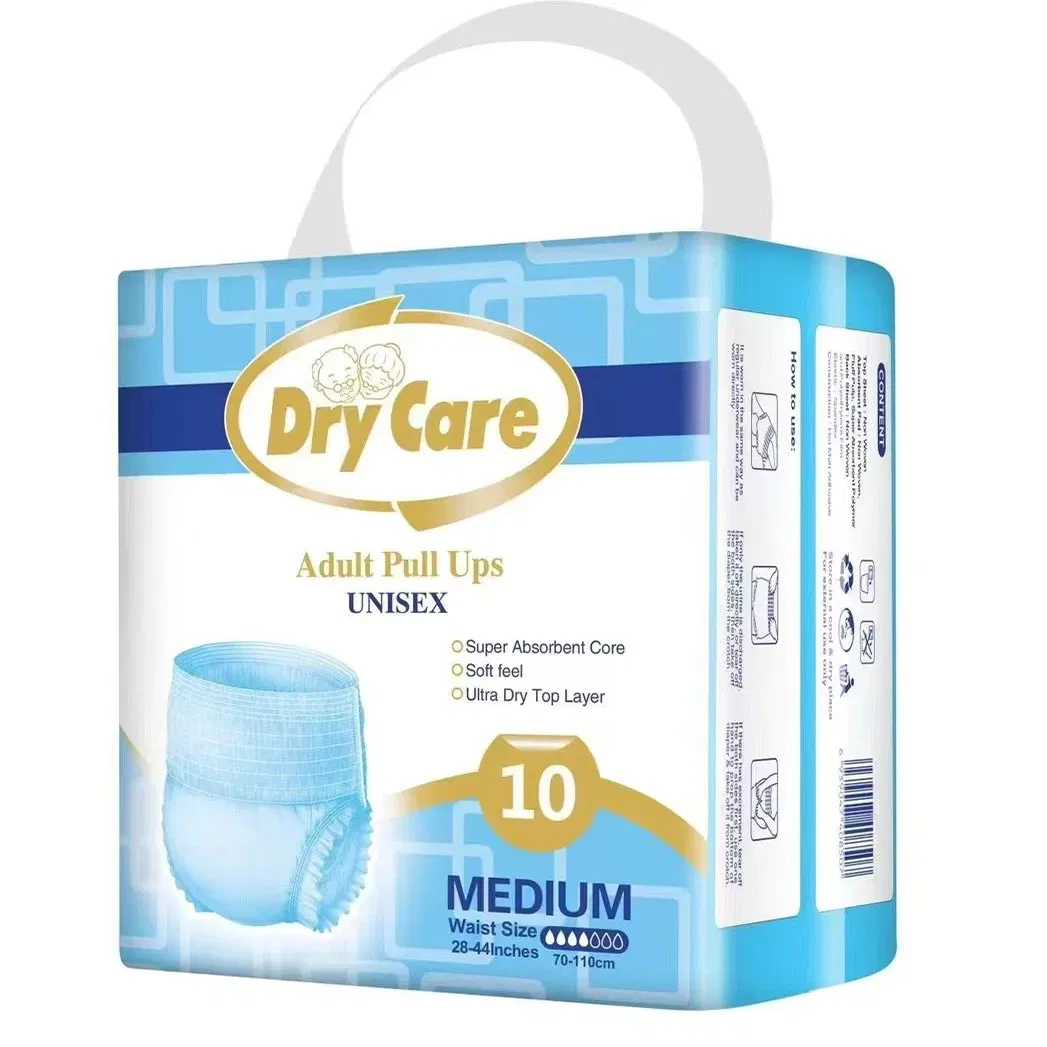 XL Disposable Cloth Super Absorbent Breathable Cotton Incontinence Adult Diaper