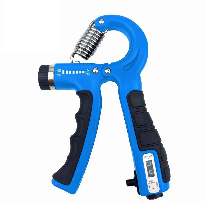 Тренажер для запястья с регулируемым сопротивлением 5-60 кг, счетчиком повторений и усилителем предплечья