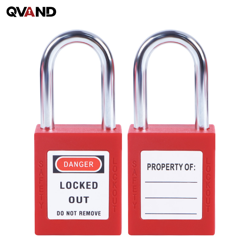 Osha 38mm Steel Shackle Safety Padlock Lockout for Industrial Equipment