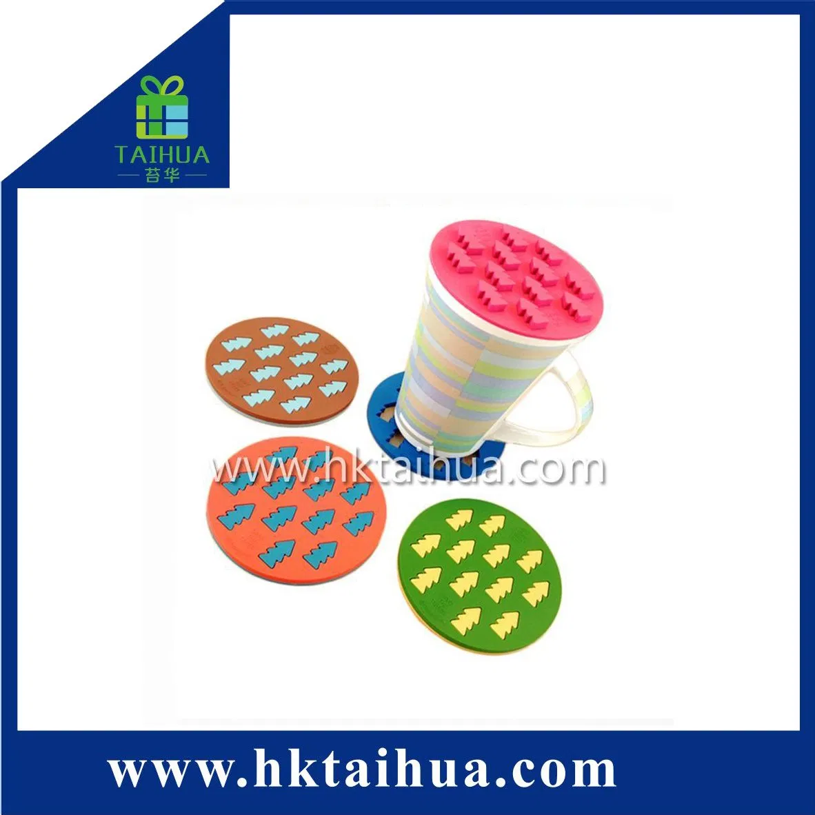 Good Promotion Gift Plastic PVC Coaster