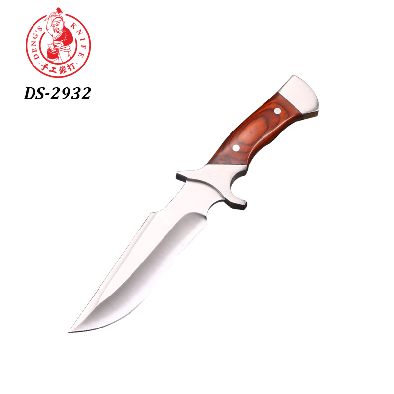 Ds-2932 Factory Wholesale Integrated Steel High Hardness Outdoor Knife Hunting Knife Portable Mini Knife Field Survival Knife Pocket Knife