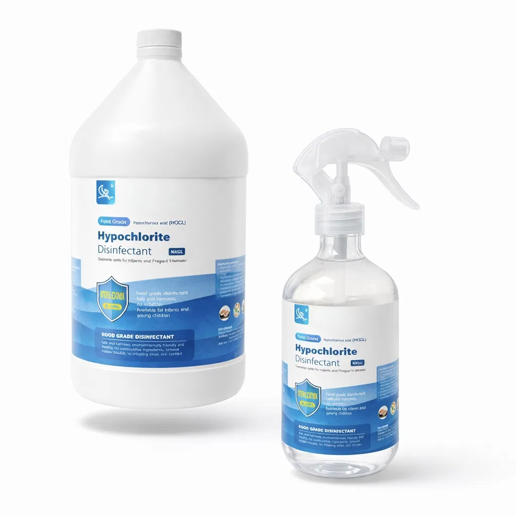 Food Grade Hypochlorous Acid Disinfectant Liquid Alcohol Free 99.99% Bacteria Elimination Allergy Free for All Skin Types