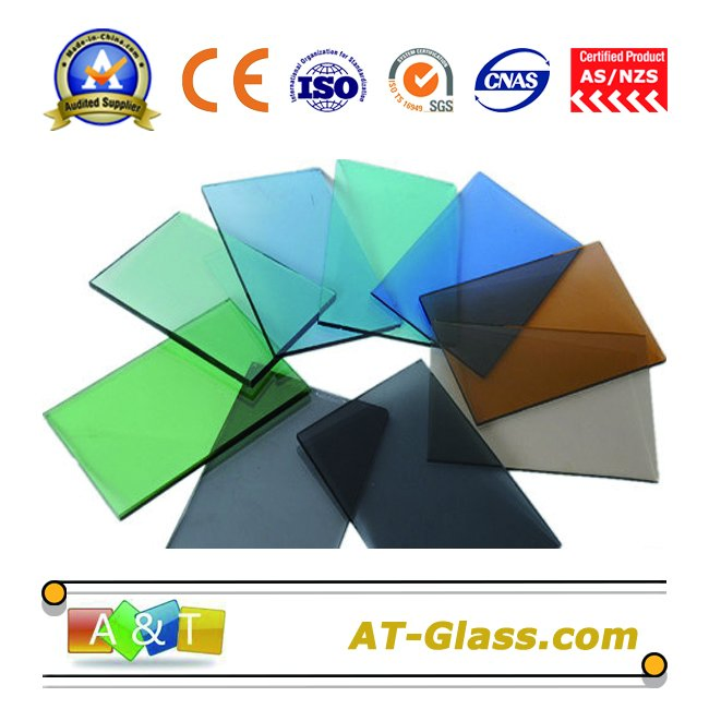 4mm 5mm Dark Green Tinted Glass/Dark Green Float Glass for Window Building