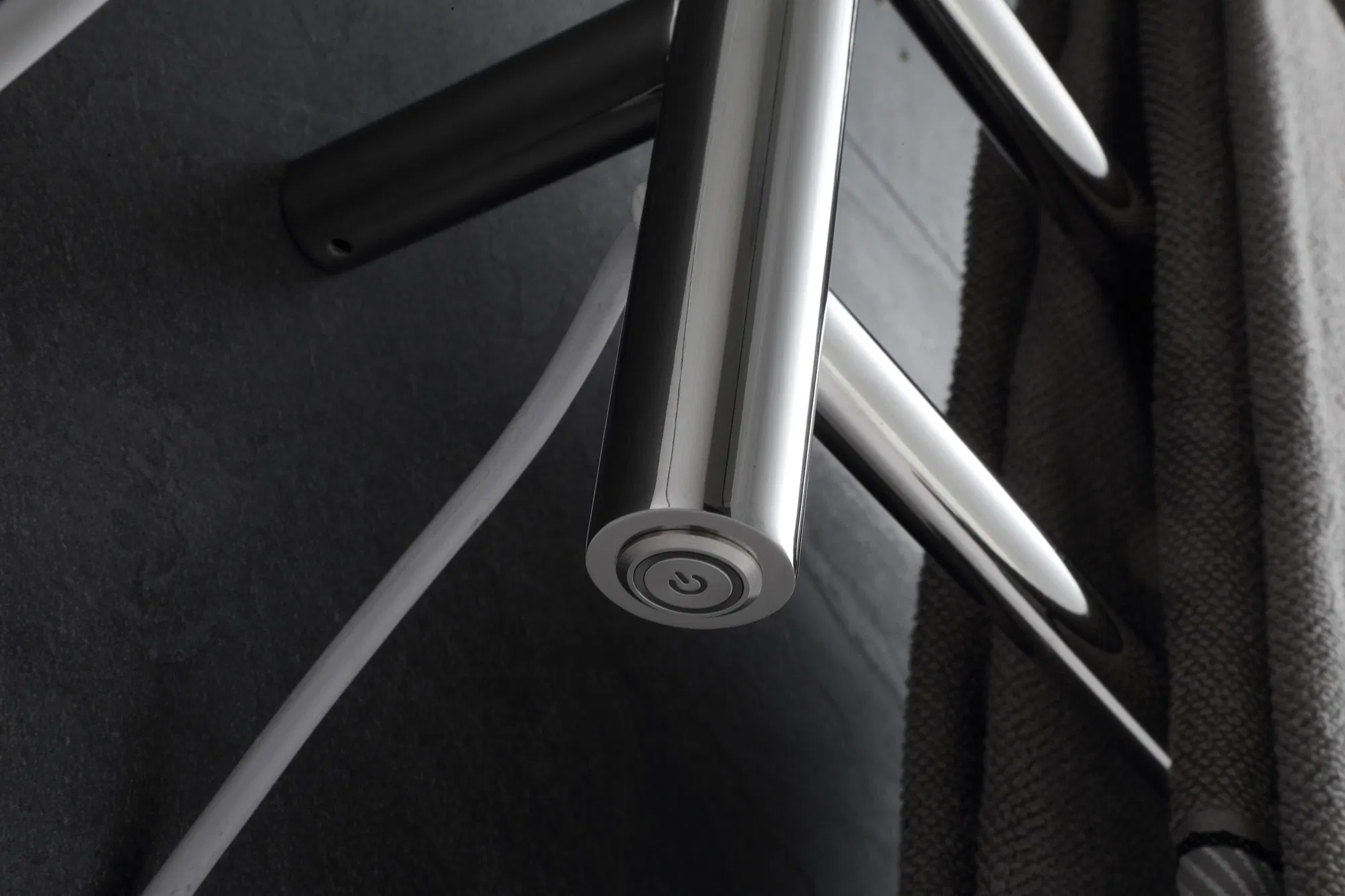 Электрический полотенцесушитель из нержавеющей стали, 6 труб