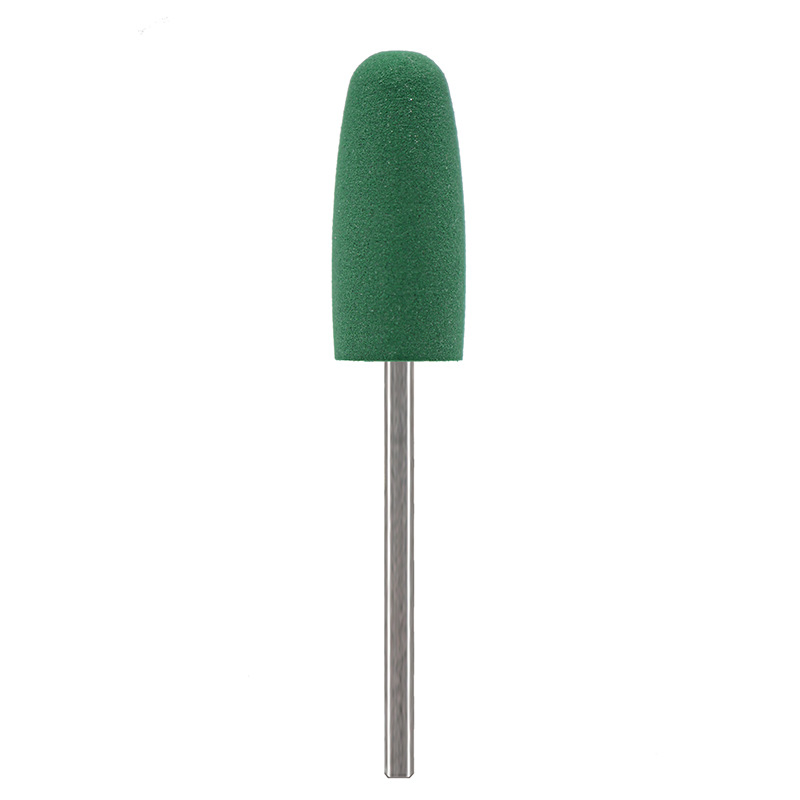 Rubber Nail Polishing Stick Cuticle Bit Manicure Tools Silicone Grinding Head
