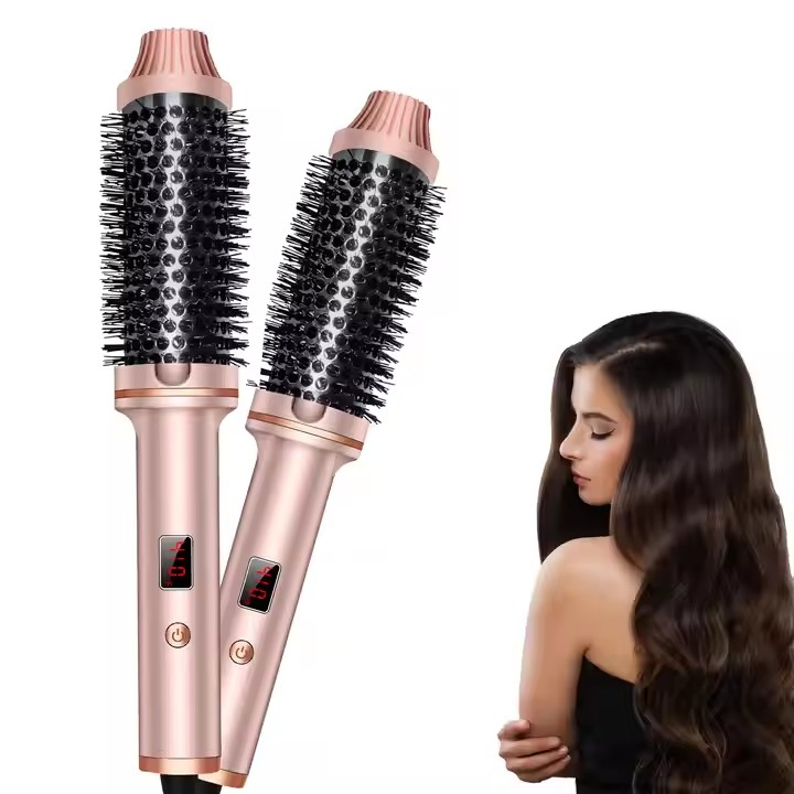 Щипцы-брашинг для завивки с ионами и керамикой