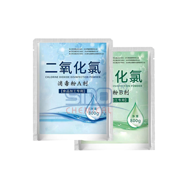 Eco-Friendly Slow Release Chlorine Dioxide Clo2 Powder for Fish Shrimp Pound Disinfectant