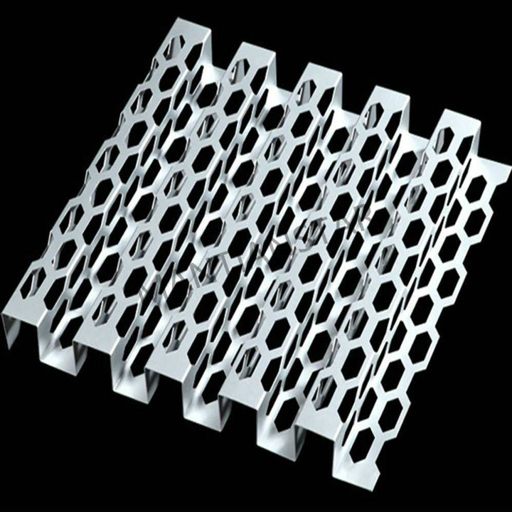 Decorative Outdoor Metal Mesh Aluminum Perforated Sheet
