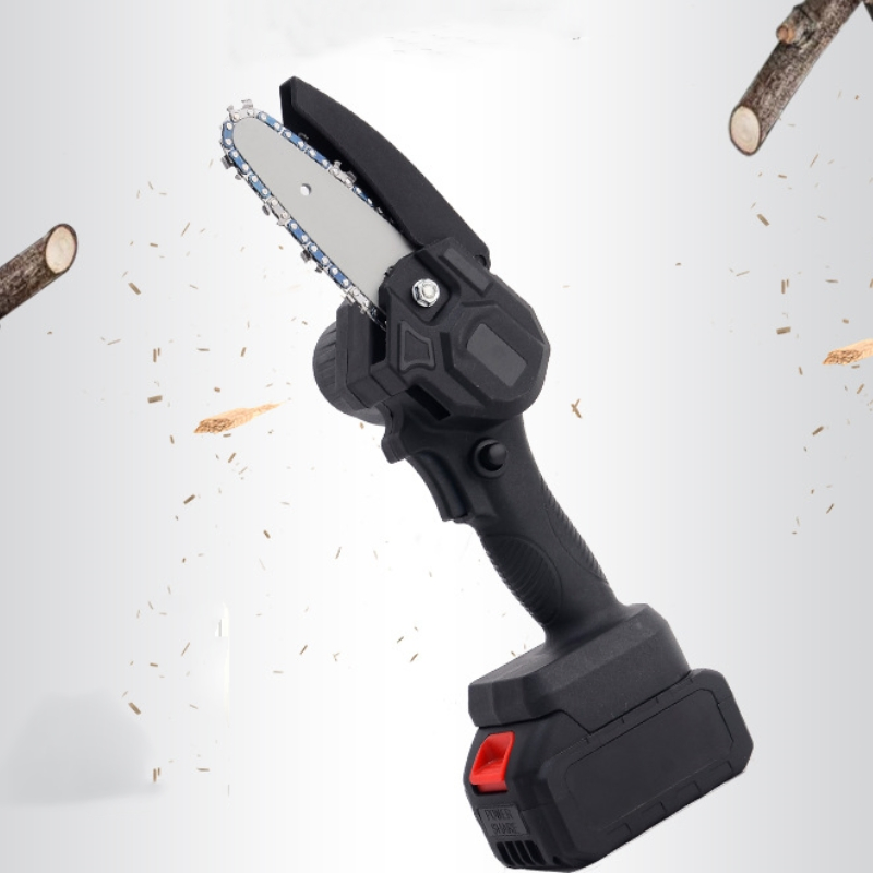 Professional Cordless Mini Electric Chain Saw with Battery 6" Brushless Mini Portable Chainsaw