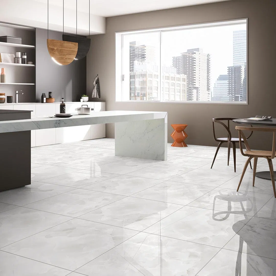Foshan Big Ceramica Floor Porcelain Wall Polish Glaze Porcelanato Marble Tile