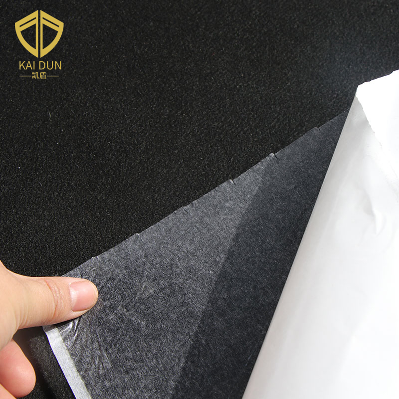 Heat-Resistant and Fireproof 500°C Pre-Oxidized Fiber Blanket with Adhesive Backing, Suitable for Automotive Exhaust Pipes