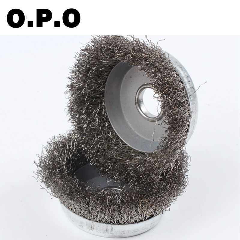 Чашечная щетка 6мм для дрели, удаление ржавчины