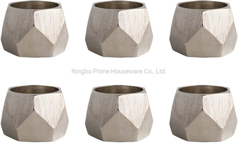 Contemporary Chic Napkin Rings for Dinner Parties, Weddings Receptions, Family Gatherings