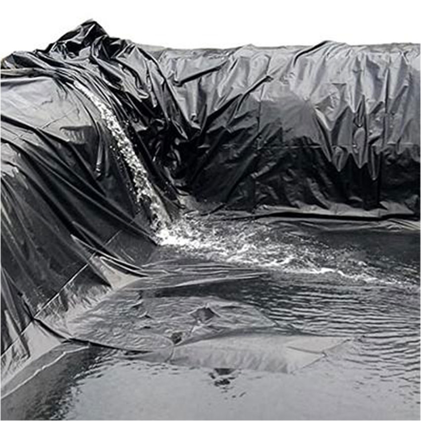 Weather UV Resistant Koi Ponds Water Features 45mil 1.2mm EPDM Rubber Geomembrane Pond Liner